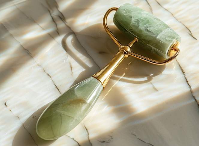 Jade Facial Roller - Image 2